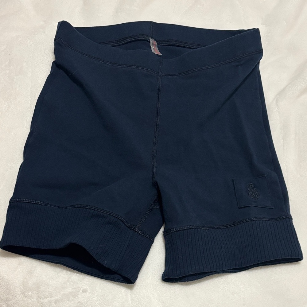 Free People Movement Navy Blue Athletic Shorts
